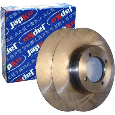 2x Japko Bremsscheiben Vorne 265,6mm Voll Passend Für Toyota Corona Cressida: Bremsscheibe Ashika: 6002216c Brembo: 08224220 Car: 142611 Japanparts: D 2x Japko Bremsscheiben Vorne 265,6mm Voll Passend Für Toyota Corona Cressida: Bremsscheibe Ashika: 6002216c Brembo: 08224220 Car: 142611 Japanparts: D