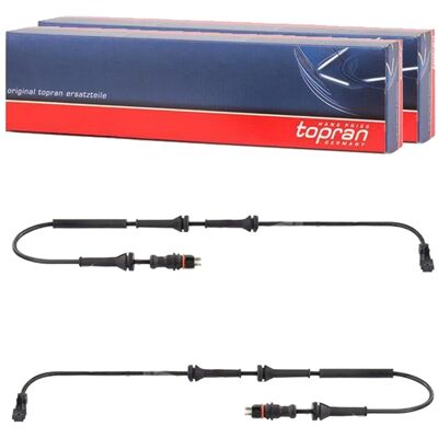 2x Topran Abs-sensor Raddrehzahl Vorne Beidseitig Passend Für Renault Espace: Sensor, Raddrehzahl A.b.s.: 30362 Abakus: 12002117 Ate: 24071150941 Auto 2x Topran Abs-sensor Raddrehzahl Vorne Beidseitig Passend Für Renault Espace: Sensor, Raddrehzahl A.b.s.: 30362 Abakus: 12002117 Ate: 24071150941 Auto
