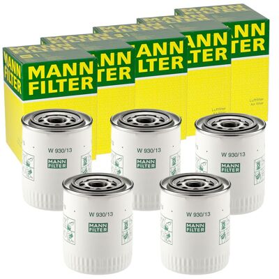 5x Mann-filter W 930/13 Ölfilter Mit Einem Rücklaufsperrventil Anschraubfilter: Ölfilter Amc Filter: Fof10248 Aston Martin: Spe6757 Blue Print: Adj132 5x Mann-filter W 930/13 Ölfilter Mit Einem Rücklaufsperrventil Anschraubfilter: Ölfilter Amc Filter: Fof10248 Aston Martin: Spe6757 Blue Print: Adj132