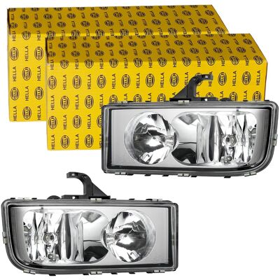 2x Hella Halogen Scheinwerfer Passend Für Links+rechts: Hauptscheinwerfer Daf: 1536154 Hella: 1lb247011061 Land Rover: 11566 Mercedes-benz: 9408200661 2x Hella Halogen Scheinwerfer Passend Für Links+rechts: Hauptscheinwerfer Daf: 1536154 Hella: 1lb247011061 Land Rover: 11566 Mercedes-benz: 9408200661