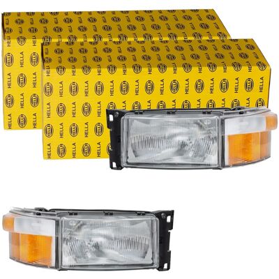 2x Hella Halogen Scheinwerfer Passend Für Links+rechts: Hauptscheinwerfer Daf: 874785 Hella: 1lg007150111 Land Rover: 10771 Scania: 1348539 Scania: 17 2x Hella Halogen Scheinwerfer Passend Für Links+rechts: Hauptscheinwerfer Daf: 874785 Hella: 1lg007150111 Land Rover: 10771 Scania: 1348539 Scania: 17