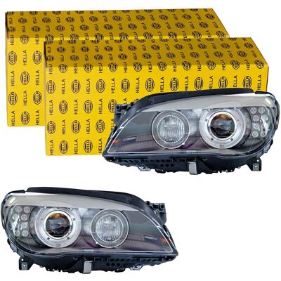 2x Hella Bi-xenon Led Scheinwerfer Passend Für Bmw 7 Links+rechts: Hauptscheinwerfer Bmw: 63117182153 Bmw: 63117228423 Bmw: 7182153 Bmw: 7228423 Hella 2x Hella Bi-xenon Led Scheinwerfer Passend Für Bmw 7 Links+rechts: Hauptscheinwerfer Bmw: 63117182153 Bmw: 63117228423 Bmw: 7182153 Bmw: 7228423 Hella