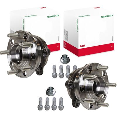 2x Fag Radlager Satz Vorne Hinten Passend Für Hyundai Grand Santa Kia Sorento: Radlagersatz A.b.s.: 201898 Abakus: 14101360 Aic: 76184 Ashika: Kk0257j 2x Fag Radlager Satz Vorne Hinten Passend Für Hyundai Grand Santa Kia Sorento: Radlagersatz A.b.s.: 201898 Abakus: 14101360 Aic: 76184 Ashika: Kk0257j