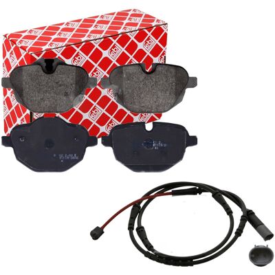 Febi Bilstein Febi Bremsbeläge + Wako Hinten Passend Für Bmw 5 Touring F11: Warnkontakt, Bremsbelagverschleiß A.b.s.: 39749 Abakus: 12010043 Aic: 57357 Ashika: Bpw1 Febi Bilstein Febi Bremsbeläge + Wako Hinten Passend Für Bmw 5 Touring F11: Warnkontakt, Bremsbelagverschleiß A.b.s.: 39749 Abakus: 12010043 Aic: 57357 Ashika: Bpw1