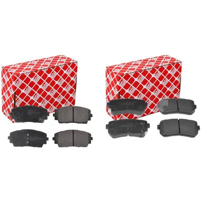 Febi Bilstein Febi Bremsbeläge Vorne+hinten Passend Für Kia Picanto 2 Ta: Bremsbelagsatz, Scheibenbremse A.b.s.: 37533 A.b.s.: 37914 Abakus: 23102222 Ackoja: A53014 Febi Bilstein Febi Bremsbeläge Vorne+hinten Passend Für Kia Picanto 2 Ta: Bremsbelagsatz, Scheibenbremse A.b.s.: 37533 A.b.s.: 37914 Abakus: 23102222 Ackoja: A53014