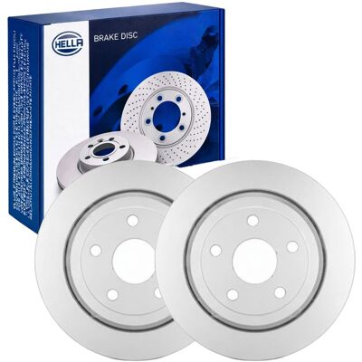 2x Hella Bremsscheiben 330mm Hinten Passend Für Dodge Durango Jeep Grand: Bremsscheibe A.b.s.: 18223 Aisin: P6r1723s Ashika: 6109907c Blue Print: Ada1 2x Hella Bremsscheiben 330mm Hinten Passend Für Dodge Durango Jeep Grand: Bremsscheibe A.b.s.: 18223 Aisin: P6r1723s Ashika: 6109907c Blue Print: Ada1