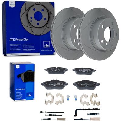 Ate Powerdisc Bremsscheiben 284mm + Beläge Vorne Passend Für Bmw 1er E81 E87: Warnkontakt, Bremsbelagverschleiß A.b.s.: 39689 Abakus: 12010067 Aic: 57 Ate Powerdisc Bremsscheiben 284mm + Beläge Vorne Passend Für Bmw 1er E81 E87: Warnkontakt, Bremsbelagverschleiß A.b.s.: 39689 Abakus: 12010067 Aic: 57