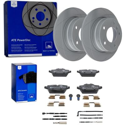 Ate Powerdisc Bremsscheiben 280mm + Beläge Hinten Passend Für Bmw 1er E87 E81: Warnkontakt, Bremsbelagverschleiß A.b.s.: 39691 Abakus: 12010055 Aic: 5 Ate Powerdisc Bremsscheiben 280mm + Beläge Hinten Passend Für Bmw 1er E87 E81: Warnkontakt, Bremsbelagverschleiß A.b.s.: 39691 Abakus: 12010055 Aic: 5