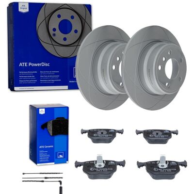 Ate Powerdisc Bremsscheiben + Beläge Hinten Passend Für Bmw X5 E53 Bj. 2000-2006: Bremsscheibe A.b.s.: 17233 Abakus: 23104084 Abakus: 231040842 Aic: 5 Ate Powerdisc Bremsscheiben + Beläge Hinten Passend Für Bmw X5 E53 Bj. 2000-2006: Bremsscheibe A.b.s.: 17233 Abakus: 23104084 Abakus: 231040842 Aic: 5
