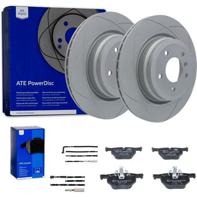 Ate Powerdisc Bremsscheiben + Beläge Hinten Passend Für Bmw 3er E90 E91 E92 E93: Bremsscheibe A.b.s.: 17660 Abakus: 23103237 Abakus: 231032372 Aic: 53 Ate Powerdisc Bremsscheiben + Beläge Hinten Passend Für Bmw 3er E90 E91 E92 E93: Bremsscheibe A.b.s.: 17660 Abakus: 23103237 Abakus: 231032372 Aic: 53