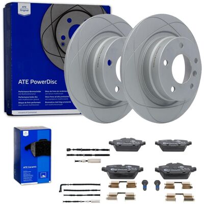 Ate Powerdisc Bremsscheiben 296mm + Beläge Hinten Passend Für Bmw 1er E81 E87: Warnkontakt, Bremsbelagverschleiß A.b.s.: 39676 Abakus: 12010062 Ap Xen Ate Powerdisc Bremsscheiben 296mm + Beläge Hinten Passend Für Bmw 1er E81 E87: Warnkontakt, Bremsbelagverschleiß A.b.s.: 39676 Abakus: 12010062 Ap Xen