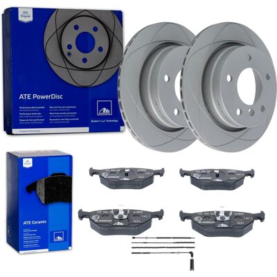 Ate Powerdisc Bremsscheiben 276mm + Beläge Hinten Passend Für Bmw 3er E46: Bremsscheibe A.b.s.: 16339 Abakus: 23104014 Abakus: 231040142 Aic: 51296 Ai Ate Powerdisc Bremsscheiben 276mm + Beläge Hinten Passend Für Bmw 3er E46: Bremsscheibe A.b.s.: 16339 Abakus: 23104014 Abakus: 231040142 Aic: 51296 Ai