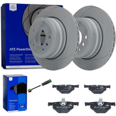Ate Powerdisc Bremsscheiben 320mm + Beläge Hinten Passend Für Bmw 5er E61 Xdrive: Bremsscheibe A.b.s.: 18042 Ap Xenergy: X602625 Ashika: 61000144c Ate Ate Powerdisc Bremsscheiben 320mm + Beläge Hinten Passend Für Bmw 5er E61 Xdrive: Bremsscheibe A.b.s.: 18042 Ap Xenergy: X602625 Ashika: 61000144c Ate