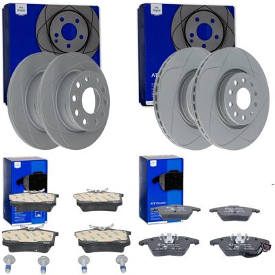 Ate Powerdisc Bremsscheiben+ Beläge Passend Für Vw Golf 5 6 Caddy 3 Audi A3 Leon: Bremsbelagsatz, Scheibenbremse A.b.s.: 366231 A.b.s.: 37334 Abakus: Ate Powerdisc Bremsscheiben+ Beläge Passend Für Vw Golf 5 6 Caddy 3 Audi A3 Leon: Bremsbelagsatz, Scheibenbremse A.b.s.: 366231 A.b.s.: 37334 Abakus: