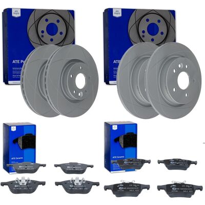 Ate Powerdisc Bremsscheiben + Beläge Va+ha Passend Für Ford Focus 2 Mk2 + C-max: Bremsscheibe A.b.s.: 17587 A.b.s.: 18273 Abakus: 23103074 Abakus: 231 Ate Powerdisc Bremsscheiben + Beläge Va+ha Passend Für Ford Focus 2 Mk2 + C-max: Bremsscheibe A.b.s.: 17587 A.b.s.: 18273 Abakus: 23103074 Abakus: 231