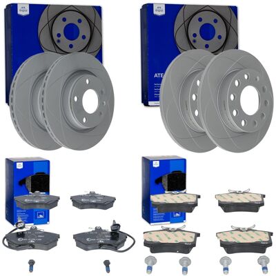 Ate Powerdisc Bremsscheiben + Beläge Vorne + Hinten Passend Für Audi A4 8e B6 B7: Bremsbelagsatz, Scheibenbremse A.b.s.: 37160 Abakus: 23101034 Aisin: Ate Powerdisc Bremsscheiben + Beläge Vorne + Hinten Passend Für Audi A4 8e B6 B7: Bremsbelagsatz, Scheibenbremse A.b.s.: 37160 Abakus: 23101034 Aisin: