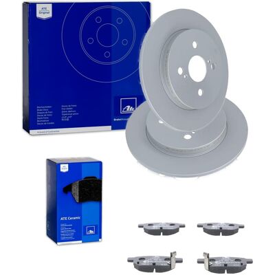 Ate Bremsscheiben 259mm + Ceramic Beläge Hinten Passend Für Toyota Yaris P9 + Iq: Bremsscheibe A.b.s.: 17750 Abakus: 23104129 Abakus: 231041292 Ackoja Ate Bremsscheiben 259mm + Ceramic Beläge Hinten Passend Für Toyota Yaris P9 + Iq: Bremsscheibe A.b.s.: 17750 Abakus: 23104129 Abakus: 231041292 Ackoja