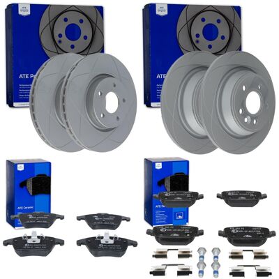Ate Powerdisc Bremsscheiben + Ceramic Vorne + Hinten Passend Für Ford Mondeo 4: Bremsbelagsatz, Scheibenbremse A.b.s.: 37561 Abakus: 23102207 Aisin: B Ate Powerdisc Bremsscheiben + Ceramic Vorne + Hinten Passend Für Ford Mondeo 4: Bremsbelagsatz, Scheibenbremse A.b.s.: 37561 Abakus: 23102207 Aisin: B