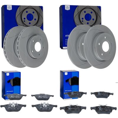 Ate Powerdisc Bremsscheiben+beläge Vorne+hinten Passend Für Ford Focus 3 Iii Mk3: Bremsscheibe A.b.s.: 18339 Abakus: 23103084 Abakus: 231030842 Aisin: Ate Powerdisc Bremsscheiben+beläge Vorne+hinten Passend Für Ford Focus 3 Iii Mk3: Bremsscheibe A.b.s.: 18339 Abakus: 23103084 Abakus: 231030842 Aisin: