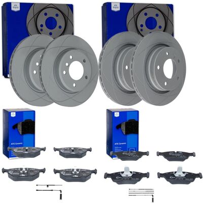 Ate Powerdisc Bremsscheiben + Beläge Vorne + Hinten Passend Für Bmw 3er E46: Bremsscheibe A.b.s.: 17024 Abakus: 23104059 Abakus: 231040592 Aic: 51299 Ate Powerdisc Bremsscheiben + Beläge Vorne + Hinten Passend Für Bmw 3er E46: Bremsscheibe A.b.s.: 17024 Abakus: 23104059 Abakus: 231040592 Aic: 51299
