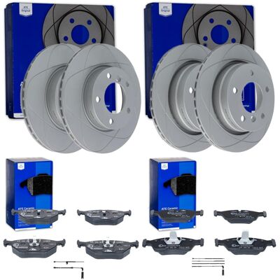 Ate Powerdisc Bremsscheiben + Beläge Vorne + Hinten Passend Für Bmw 3er E46: Warnkontakt, Bremsbelagverschleiß A.b.s.: 39581 Abakus: 12010048 Aic: 522 Ate Powerdisc Bremsscheiben + Beläge Vorne + Hinten Passend Für Bmw 3er E46: Warnkontakt, Bremsbelagverschleiß A.b.s.: 39581 Abakus: 12010048 Aic: 522