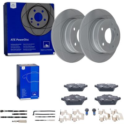 Ate Powerdisc Bremsscheiben 280mm + Beläge Hinten Passend Für Bmw 1er E87 E81: Warnkontakt, Bremsbelagverschleiß A.b.s.: 39691 Abakus: 12010055 Aic: 5 Ate Powerdisc Bremsscheiben 280mm + Beläge Hinten Passend Für Bmw 1er E87 E81: Warnkontakt, Bremsbelagverschleiß A.b.s.: 39691 Abakus: 12010055 Aic: 5