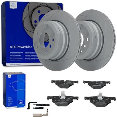 Ate Powerdisc Bremsscheiben 320mm + Beläge Hinten Passend Für Bmw 5er E60 Xdrive: Bremsscheibe A.b.s.: 18042 Ap Xenergy: X602625 Ashika: 61000144c Ate Ate Powerdisc Bremsscheiben 320mm + Beläge Hinten Passend Für Bmw 5er E60 Xdrive: Bremsscheibe A.b.s.: 18042 Ap Xenergy: X602625 Ashika: 61000144c Ate