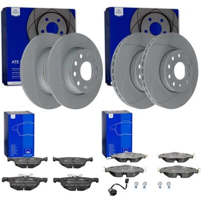 Ate Powerdisc Bremsscheiben + Beläge Passend Für Vw Golf 7 Audi A3 8v Leon 5f: Bremsbelagsatz, Scheibenbremse A.b.s.: 37958 Abakus: 23101013 Aisin: Bp Ate Powerdisc Bremsscheiben + Beläge Passend Für Vw Golf 7 Audi A3 8v Leon 5f: Bremsbelagsatz, Scheibenbremse A.b.s.: 37958 Abakus: 23101013 Aisin: Bp
