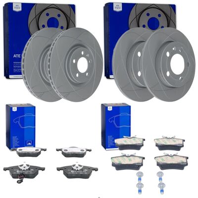 Ate Powerdisc Bremsscheiben + Beläge Passend Für Vw Golf 4 Bora+audi A3 Tt 4wd: Bremsbelagsatz, Scheibenbremse A.b.s.: 366231 A.b.s.: 37334 Abakus: 23 Ate Powerdisc Bremsscheiben + Beläge Passend Für Vw Golf 4 Bora+audi A3 Tt 4wd: Bremsbelagsatz, Scheibenbremse A.b.s.: 366231 A.b.s.: 37334 Abakus: 23