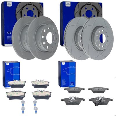 Ate Powerdisc Bremsscheiben + Beläge Passend Für Vw Golf 5 6 Caddy Audi A3 Leon: Bremsbelagsatz, Scheibenbremse A.b.s.: 37414 Abakus: 23101003 Aisin: Ate Powerdisc Bremsscheiben + Beläge Passend Für Vw Golf 5 6 Caddy Audi A3 Leon: Bremsbelagsatz, Scheibenbremse A.b.s.: 37414 Abakus: 23101003 Aisin: