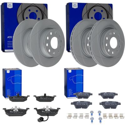 Ate Powerdisc Bremsscheiben + Beläge Passend Für Vw Golf 6 Audi A3 Octavia Leon: Bremsbelagsatz, Scheibenbremse A.b.s.: 37155 Abakus: 23101001 Aisin: Ate Powerdisc Bremsscheiben + Beläge Passend Für Vw Golf 6 Audi A3 Octavia Leon: Bremsbelagsatz, Scheibenbremse A.b.s.: 37155 Abakus: 23101001 Aisin: