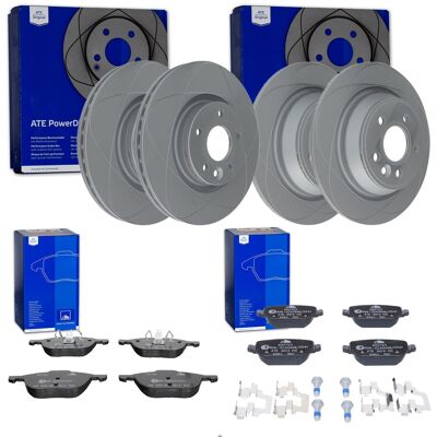 Ate Powerdisc Bremsscheiben + Beläge Vorne + Hinten Passend Für Ford Kuga 1 Mk1: Bremsbelagsatz, Scheibenbremse A.b.s.: 37561 Abakus: 23102207 Aisin: Ate Powerdisc Bremsscheiben + Beläge Vorne + Hinten Passend Für Ford Kuga 1 Mk1: Bremsbelagsatz, Scheibenbremse A.b.s.: 37561 Abakus: 23102207 Aisin: