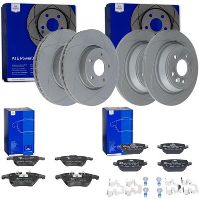 Ate Powerdisc Bremsscheiben + Beläge Vorne + Hinten Passend Für Ford Mondeo 4 Iv: Bremsscheibe A.b.s.: 18081 Abakus: 23103106 Abakus: 231031062 Aisin: Ate Powerdisc Bremsscheiben + Beläge Vorne + Hinten Passend Für Ford Mondeo 4 Iv: Bremsscheibe A.b.s.: 18081 Abakus: 23103106 Abakus: 231031062 Aisin: