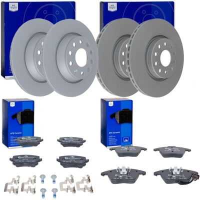 Ate Bremsscheiben + Ceramic Vorne+hinten Passend Für Vw Golf 5 6 Touran Audi A3: Bremsbelagsatz, Scheibenbremse A.b.s.: 37411 A.b.s.: 37739 Abakus: 23 Ate Bremsscheiben + Ceramic Vorne+hinten Passend Für Vw Golf 5 6 Touran Audi A3: Bremsbelagsatz, Scheibenbremse A.b.s.: 37411 A.b.s.: 37739 Abakus: 23