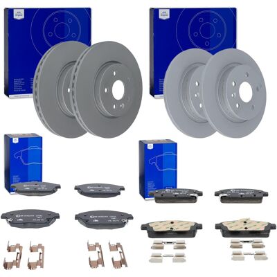 Ate Bremsscheiben + Ceramic Beläge Vorne+hinten Passend Für Opel Mokka + Mokka X: Bremsbelagsatz, Scheibenbremse A.b.s.: 37764 Abakus: 23101093 Aisin: Ate Bremsscheiben + Ceramic Beläge Vorne+hinten Passend Für Opel Mokka + Mokka X: Bremsbelagsatz, Scheibenbremse A.b.s.: 37764 Abakus: 23101093 Aisin: