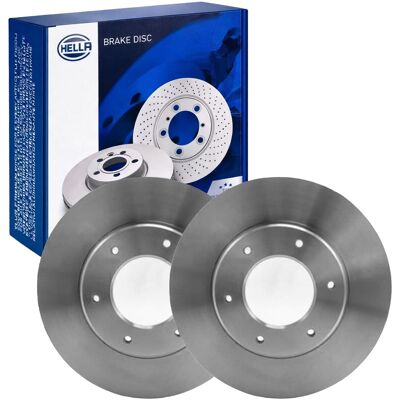 2x Hella Bremsscheiben 285mm Vorne Passend Für Toyota Hiace 54130: Bremsscheibe A.b.s.: 16615 Aisin: A6f2023s Ashika: 60022023c Ate: 24012801891 Blue 2x Hella Bremsscheiben 285mm Vorne Passend Für Toyota Hiace 54130: Bremsscheibe A.b.s.: 16615 Aisin: A6f2023s Ashika: 60022023c Ate: 24012801891 Blue