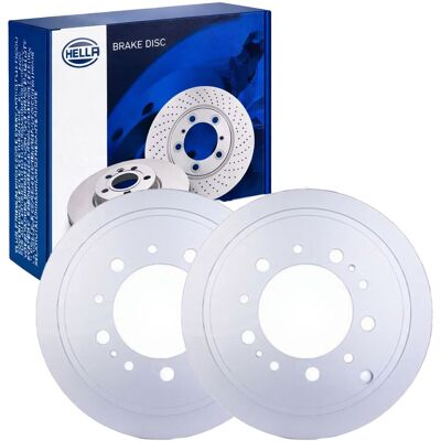 2x Hella Bremsscheiben 345mm Hinten Passend Für Hyundai Xg Toyota Land Tu: Bremsscheibe A.b.s.: 17984 Ashika: 6102237c Blue Print: Adt343270 Bosch: 09 2x Hella Bremsscheiben 345mm Hinten Passend Für Hyundai Xg Toyota Land Tu: Bremsscheibe A.b.s.: 17984 Ashika: 6102237c Blue Print: Adt343270 Bosch: 09