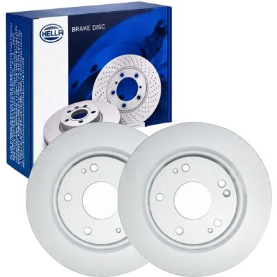 2x Hella Bremsscheiben 282mm Hinten Passend Für Honda Civic 56013pro: Bremsscheibe A.b.s.: 18619 Ackoja: A2640024 Aisin: C6r1650s Ashika: 6104427c Ate 2x Hella Bremsscheiben 282mm Hinten Passend Für Honda Civic 56013pro: Bremsscheibe A.b.s.: 18619 Ackoja: A2640024 Aisin: C6r1650s Ashika: 6104427c Ate