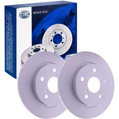 2x Hella Bremsscheiben 270mm Hinten Passend Für Toyota Auris Corolla 5464: Bremsscheibe A.b.s.: 17830 Abakus: 23104028 Abakus: 231040282 Aisin: A6r198 2x Hella Bremsscheiben 270mm Hinten Passend Für Toyota Auris Corolla 5464: Bremsscheibe A.b.s.: 17830 Abakus: 23104028 Abakus: 231040282 Aisin: A6r198