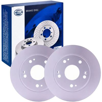 2x Hella Bremsscheiben 260mm Hinten Passend Für Honda Civic 54643pro: Bremsscheibe A.b.s.: 17798 Abakus: 23104077 Abakus: 231040772 Ackoja: A2640004 A 2x Hella Bremsscheiben 260mm Hinten Passend Für Honda Civic 54643pro: Bremsscheibe A.b.s.: 17798 Abakus: 23104077 Abakus: 231040772 Ackoja: A2640004 A