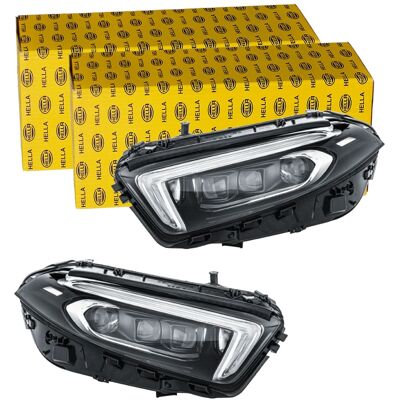 2x Hella Bi-led Scheinwerfer Satz Passend Für Mercedes A-klasse Links+rechts: Hauptscheinwerfer Diederichs: 1683085 Hella: 1ex015091911 Mercedes-benz: 2x Hella Bi-led Scheinwerfer Satz Passend Für Mercedes A-klasse Links+rechts: Hauptscheinwerfer Diederichs: 1683085 Hella: 1ex015091911 Mercedes-benz: