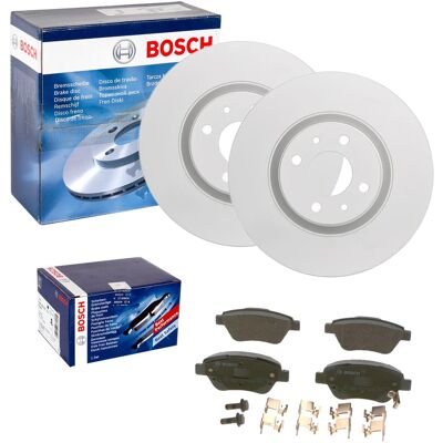 Bosch Fiat Doblo Bremsscheiben Set - Vorn 284mm Bosch Fiat Doblo Bremsscheiben Set - Vorn 284mm