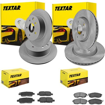 Textar Bremsscheiben + Beläge Vorne Hinten Passend Für Nissan Juke F15 + Pulsar: Bremsscheibe: 402061ka2a, 402061ka3a, 402061ka3b Bremsbelagsatz, Sche Textar Bremsscheiben + Beläge Vorne Hinten Passend Für Nissan Juke F15 + Pulsar: Bremsscheibe: 402061ka2a, 402061ka3a, 402061ka3b Bremsbelagsatz, Sche