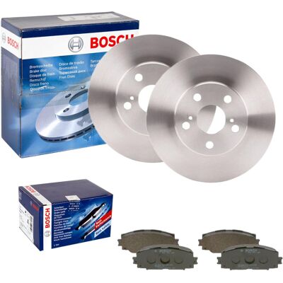 Bosch Prius 255mm Belüftete Bremsscheibe & Beläge - Bremsscheibe Bosch Prius 255mm Belüftete Bremsscheibe & Beläge - Bremsscheibe