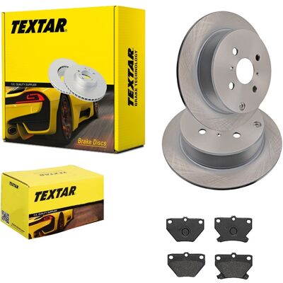 Textar Bremsscheiben 269mm + Beläge Hinten Passend Für Toyota Corolla E12: Bremsbelagsatz, Scheibenbremse A.b.s.: 37136 Abakus: 23102091 Ackoja: A7000 Textar Bremsscheiben 269mm + Beläge Hinten Passend Für Toyota Corolla E12: Bremsbelagsatz, Scheibenbremse A.b.s.: 37136 Abakus: 23102091 Ackoja: A7000
