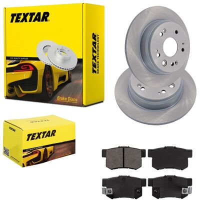 Textar Bremsscheiben 282mm + Beläge Hinten Passend Für Honda Cr-v Ii Rd 2.0: Bremsscheibe A.b.s.: 17604 Ackoja: A2640009 Ashika: 6104441c Ate: 2401090 Textar Bremsscheiben 282mm + Beläge Hinten Passend Für Honda Cr-v Ii Rd 2.0: Bremsscheibe A.b.s.: 17604 Ackoja: A2640009 Ashika: 6104441c Ate: 2401090