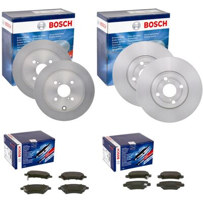Bosch Bremsscheiben + Beläge Vorne + Hinten Passend Für Toyota Corolla E12: Bremsbelagsatz, Scheibenbremse A.b.s.: 37405 Abakus: 23101083 Ackoja: A700 Bosch Bremsscheiben + Beläge Vorne + Hinten Passend Für Toyota Corolla E12: Bremsbelagsatz, Scheibenbremse A.b.s.: 37405 Abakus: 23101083 Ackoja: A700