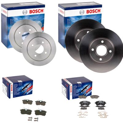 Bosch Bremsscheiben + Beläge Vorne + Hinten Passend Für Ford Fiesta 6 Vi Mk6: Bremsbelagsatz, Scheibenbremse A.b.s.: 37101 Abakus: 23102018 Aisin: Bpf Bosch Bremsscheiben + Beläge Vorne + Hinten Passend Für Ford Fiesta 6 Vi Mk6: Bremsbelagsatz, Scheibenbremse A.b.s.: 37101 Abakus: 23102018 Aisin: Bpf