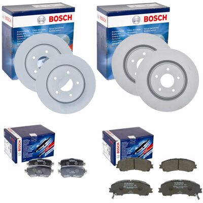 Bosch Bremsscheiben + Beläge Vorne + Hinten Passend Für Nissan X-trail T32: Bremsscheibe A.b.s.: 18460 Abakus: 23104201 Ashika: 6101134c Ashika: 61011 Bosch Bremsscheiben + Beläge Vorne + Hinten Passend Für Nissan X-trail T32: Bremsscheibe A.b.s.: 18460 Abakus: 23104201 Ashika: 6101134c Ashika: 61011