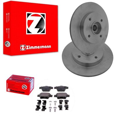 Zimmermann Bremsscheiben 249mm + Beläge Hinten Passend Für Citroen C4 2004-2010: Bremsbelagsatz, Scheibenbremse A.b.s.: 37475 Abakus: 23102078 Aisin: Zimmermann Bremsscheiben 249mm + Beläge Hinten Passend Für Citroen C4 2004-2010: Bremsbelagsatz, Scheibenbremse A.b.s.: 37475 Abakus: 23102078 Aisin: